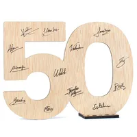 Wooden money holder cards