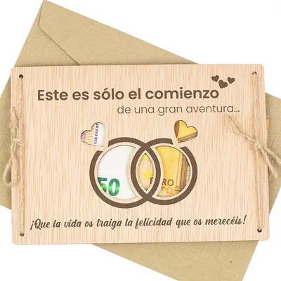 Tarjetas para regalar dinero