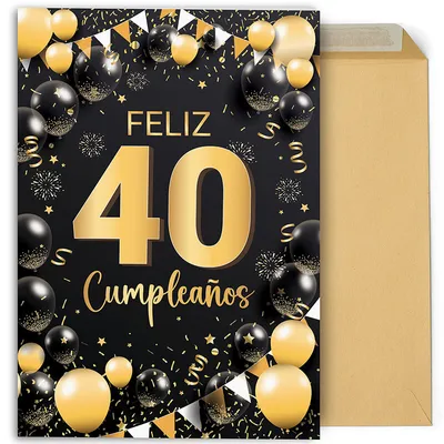 Tarjetas de firmas para cumpleaños